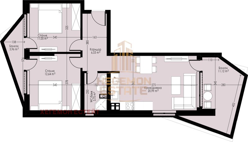 Продава 3-СТАЕН, град Варна, Възраждане 4 • 187500 € / 366718.12 лв. • 54903525 1