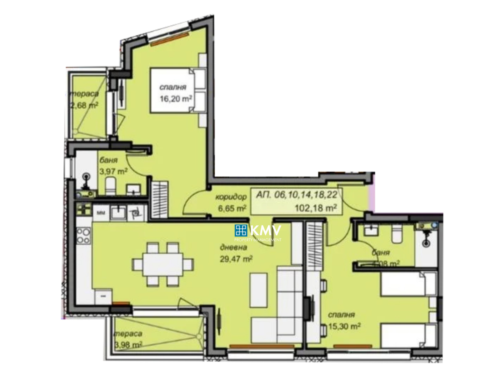 Продава 3-СТАЕН, гр. София, Младост 4, снимка 2 - Апартаменти - 55902794