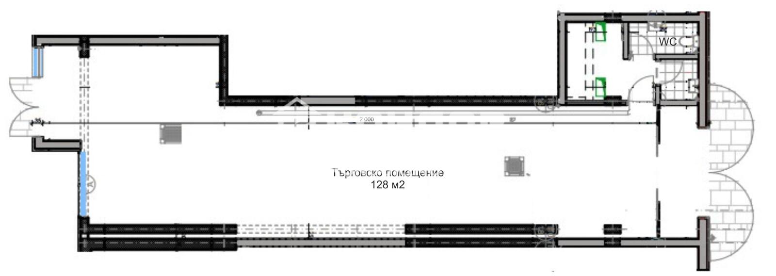 Продава МАГАЗИН, гр. Пловдив, Тракия, снимка 2 - Магазини - 53970900