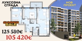 Продава 3-стаен град Пловдив Кършияка - [1] 