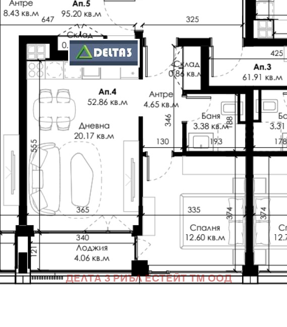 Na sprzedaż  1 sypialnia Sofia , Owcza kupel 2 , 69 mkw | 23913823 - obraz [3]