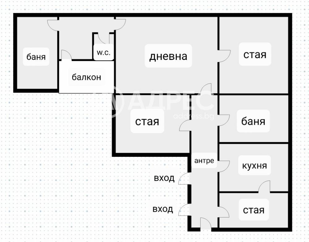 Продава МНОГОСТАЕН, гр. София, Център, снимка 3 - Апартаменти - 55526512