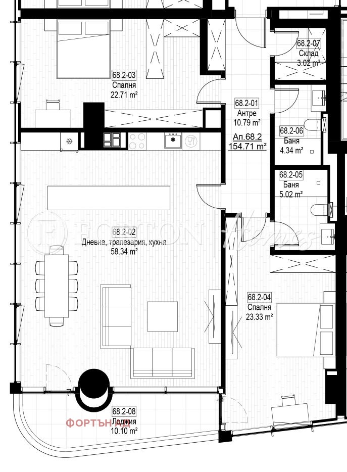 Продава 3-СТАЕН, гр. София, Младост 3, снимка 10 - Апартаменти - 54124412