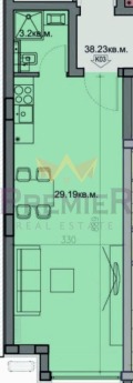 Продава 1-СТАЕН, град Варна, Бриз • 96000 € / 187759.68 лв. • 75619299 3
