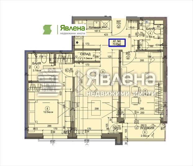 Продава 3-СТАЕН, гр. София, Бъкстон, снимка 1 - Aпартаменти - 49564439