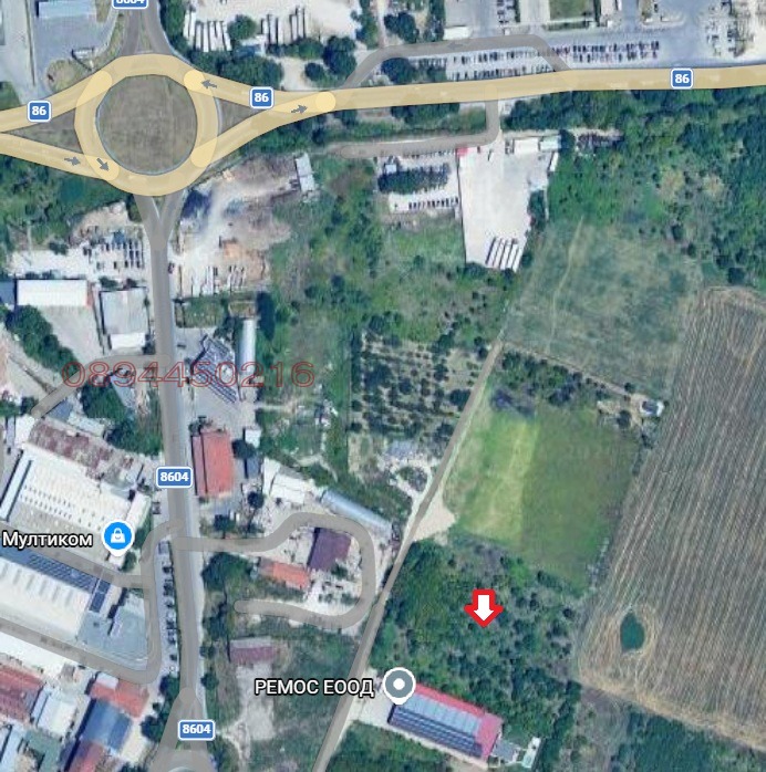 Продава ЗЕМЕДЕЛСКА ЗЕМЯ, с. Браниполе, област Пловдив