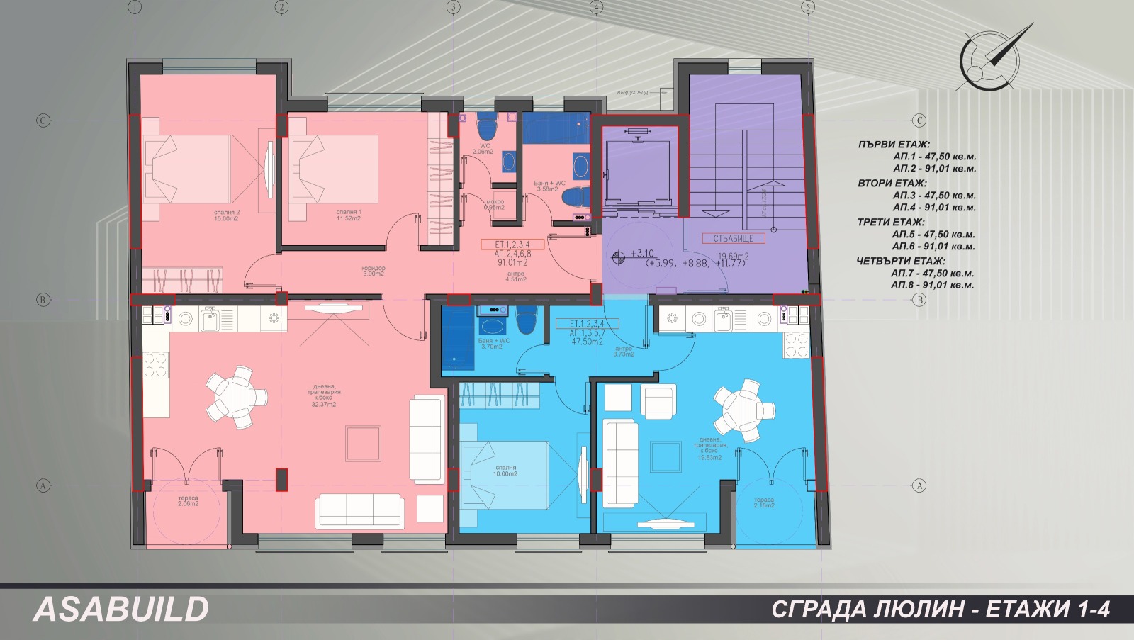Продава 3-СТАЕН, гр. София, Люлин 10, снимка 6 - Апартаменти - 54603008