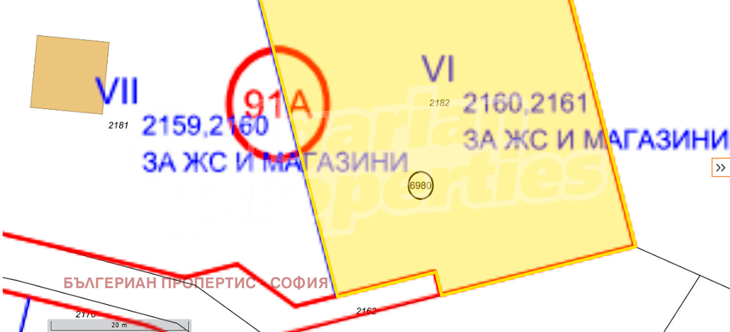Продава ПАРЦЕЛ, гр. София, с. Бистрица, снимка 3 - Парцели - 53623428