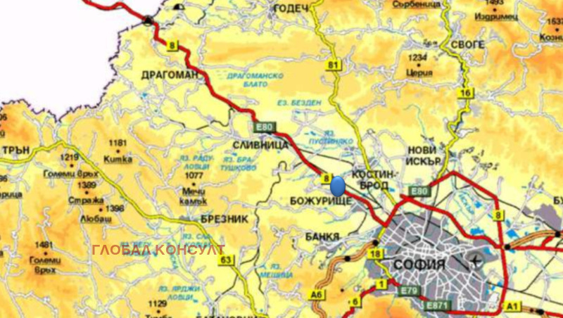 Продава ПАРЦЕЛ в област София, гр. Божурище - 20000 кв.м / 350 000 € » 684 540.50 лв., ГЛОБАЛ КОНСУЛТ