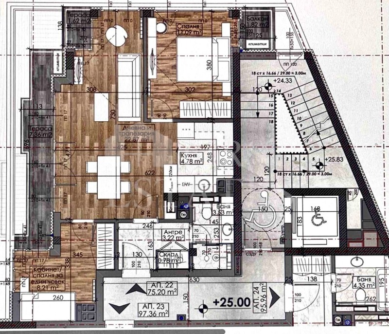 À vendre  2 chambres Sofia , Manastirski livadi , 85 m² | 18630980 - image [2]