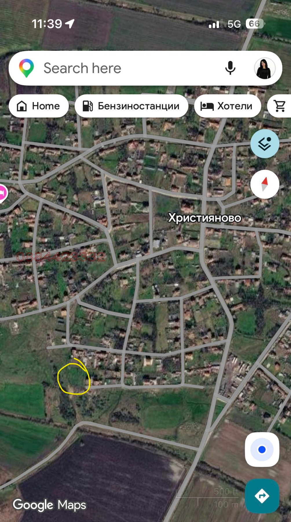 Продава ПАРЦЕЛ, с. Християново, област Стара Загора, снимка 2 - Парцели - 55057091