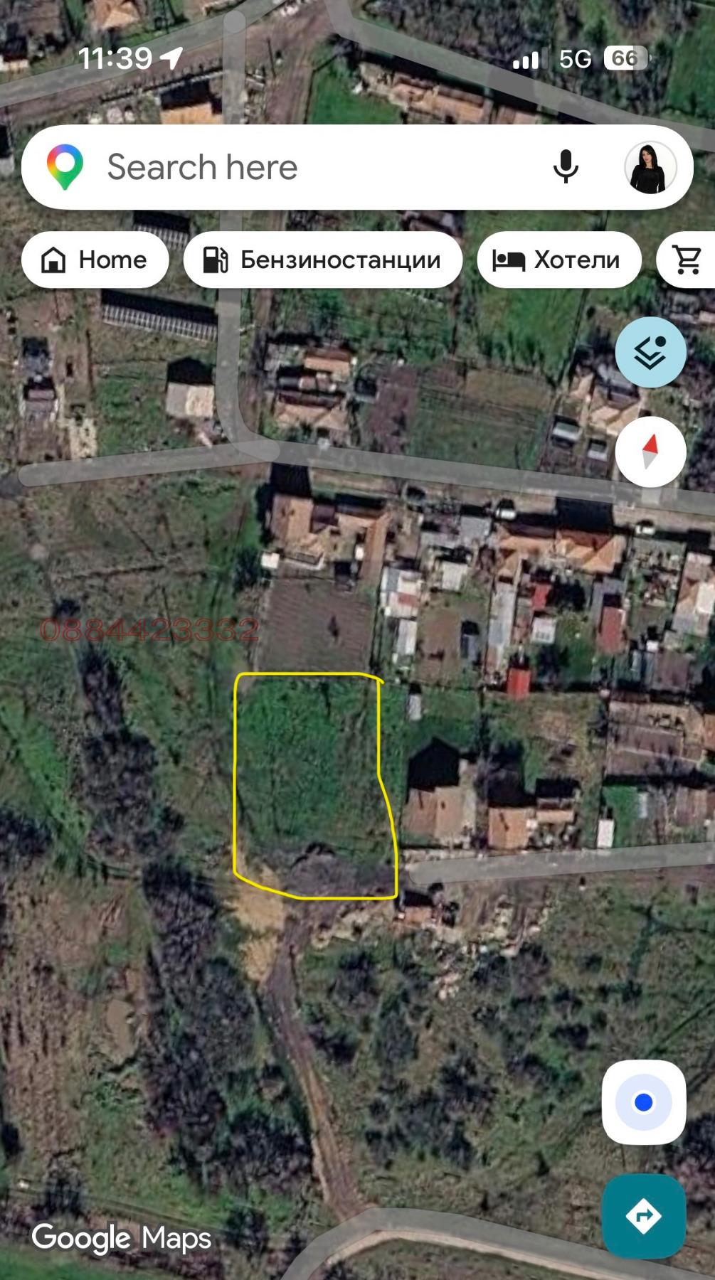 Продава ПАРЦЕЛ, с. Християново, област Стара Загора