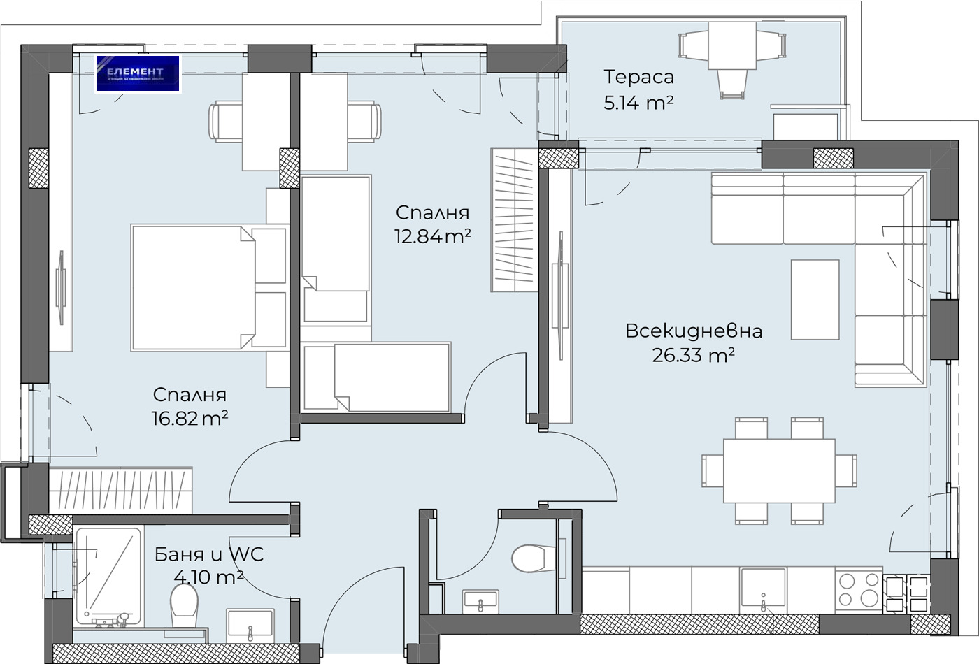 Продава 3-СТАЕН, гр. Пловдив, Христо Смирненски, снимка 8 - Апартаменти - 54324178