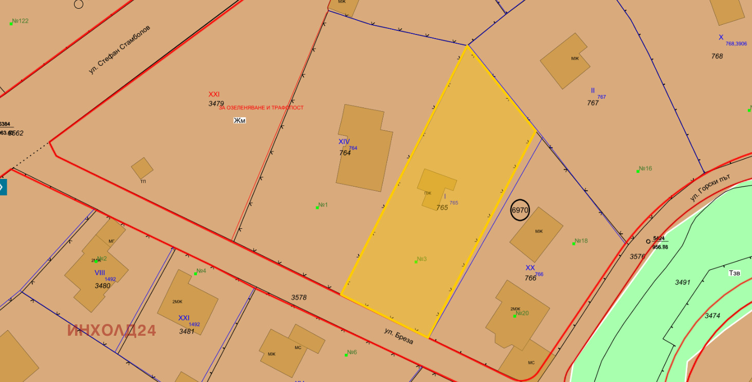 Продава ПАРЦЕЛ, гр. София, с. Бистрица, снимка 2 - Парцели - 53883576