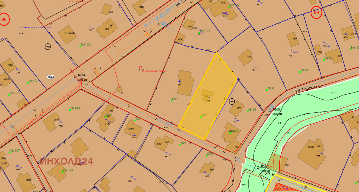 Продава ПАРЦЕЛ, гр. София, с. Бистрица, снимка 3 - Парцели - 53883576