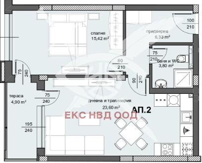 Продава 2-СТАЕН, гр. Пловдив, Център, снимка 1 - Aпартаменти - 47436200