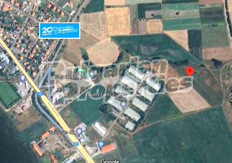 Продава ПАРЦЕЛ в област София, гр. Костинброд - 8804 кв.м / 123 000 € » 240 567.09 лв., БЪЛГЕРИАН ПРОПЕРТИС