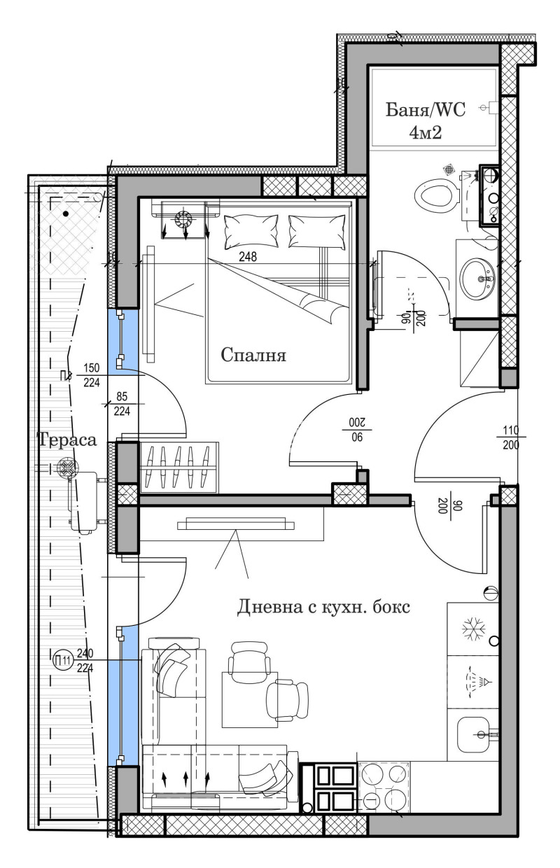 Продава 2-СТАЕН, гр. Пловдив, Въстанически, снимка 8 - Aпартаменти - 47876139