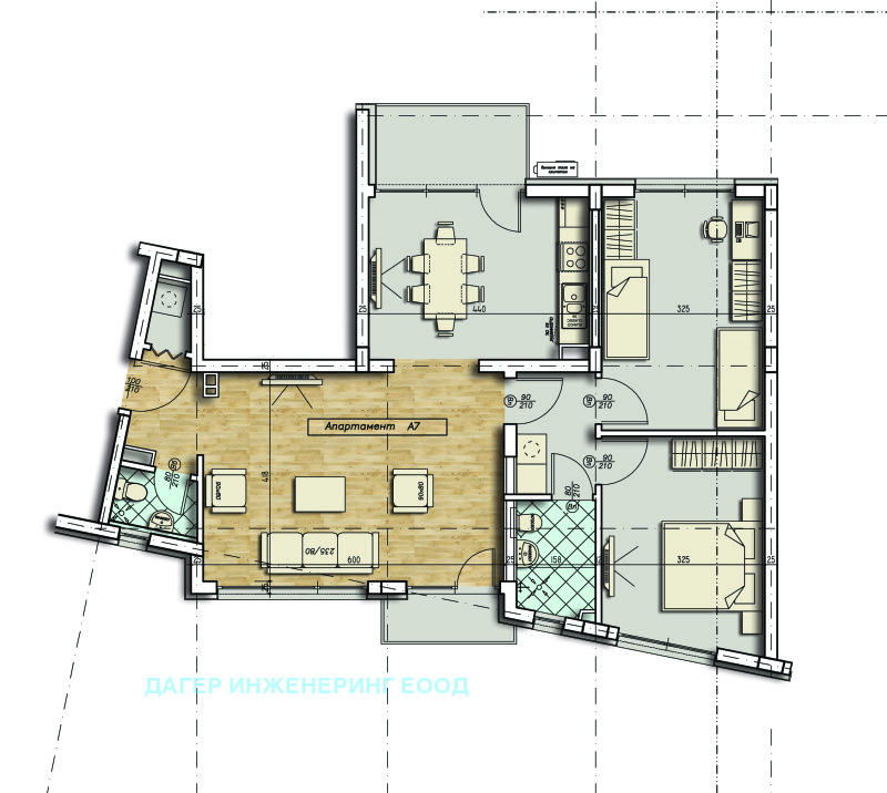 Продава  2-стаен град София , Стрелбище , 92 кв.м | 35442079 - изображение [9]