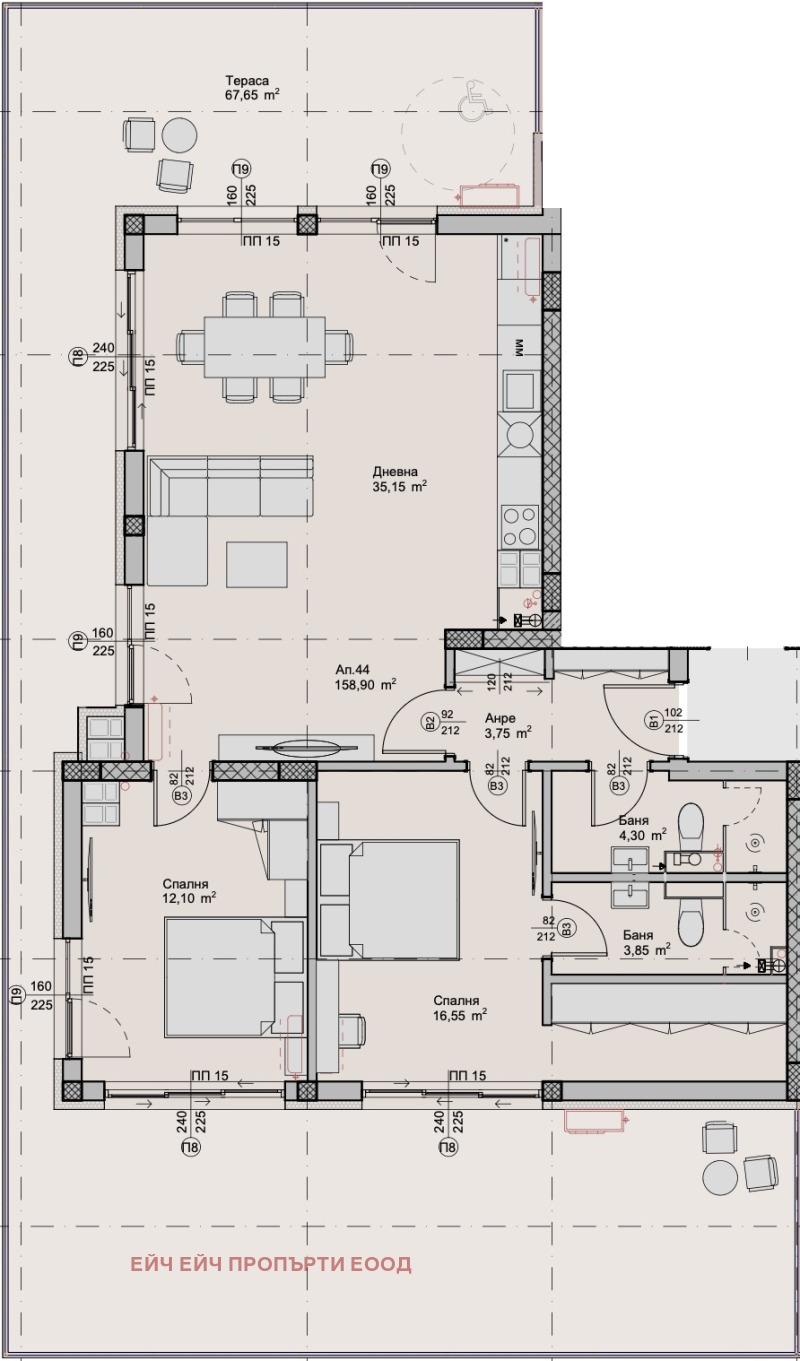 Продава  3-стаен град Пловдив , Христо Смирненски , 187 кв.м | 78559720 - изображение [2]