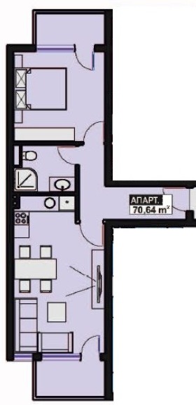 Продава 2-СТАЕН, гр. Поморие, област Бургас, снимка 2 - Апартаменти - 55147919