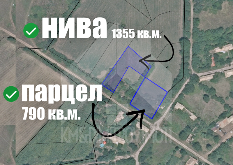Продава ПАРЦЕЛ в област Шумен, гр. Нови пазар - 790 кв.м / 7 158.09 € » 14 000 лв., ДИМИТРОВ ИМОТИ