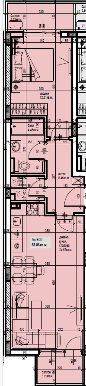 Продава 2-СТАЕН, гр. Пловдив, Коматевски възел, снимка 11 - Апартаменти - 54232082