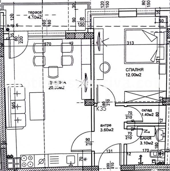 Продава 2-СТАЕН, гр. Пловдив, Тракия, снимка 9 - Aпартаменти - 48597876