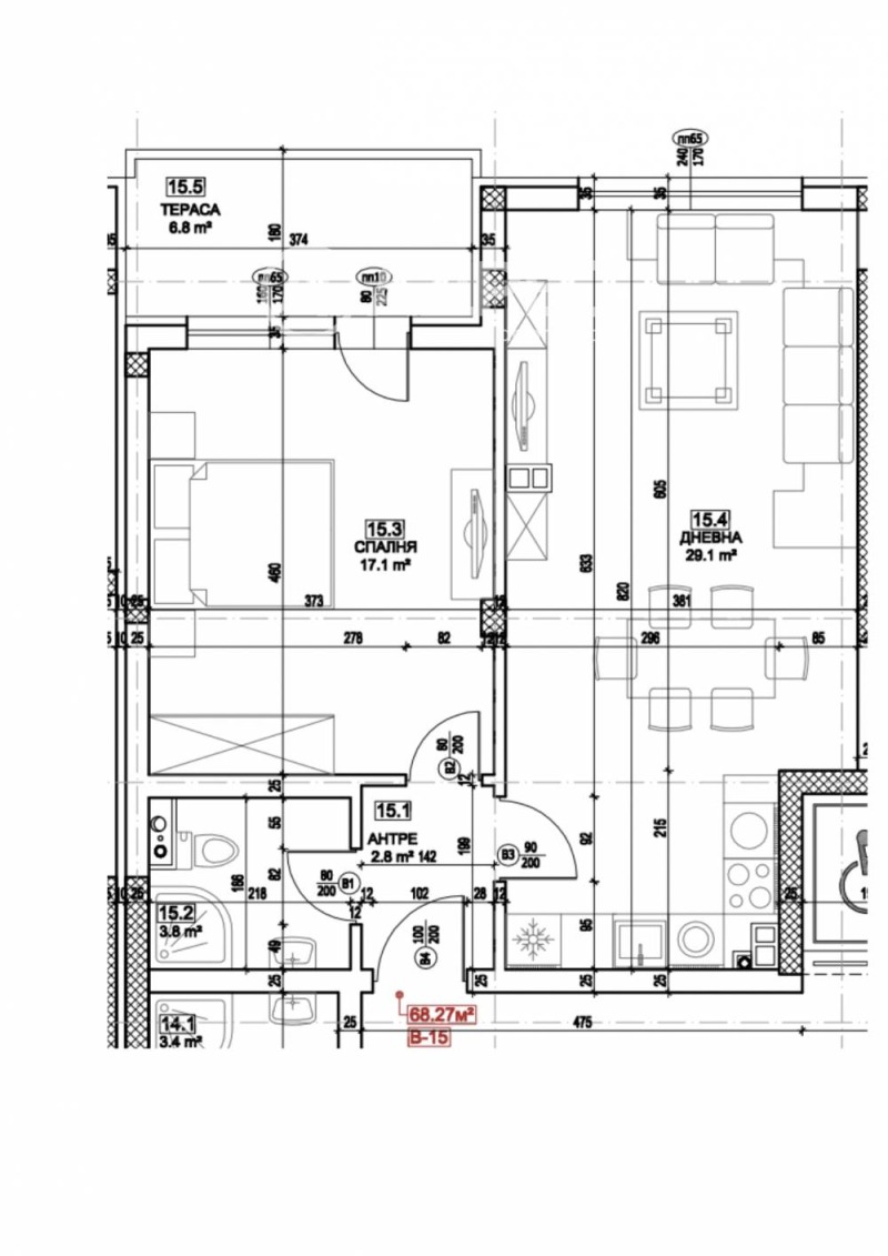 Продава 2-СТАЕН, гр. София, Малинова долина, снимка 4 - Aпартаменти - 47218277