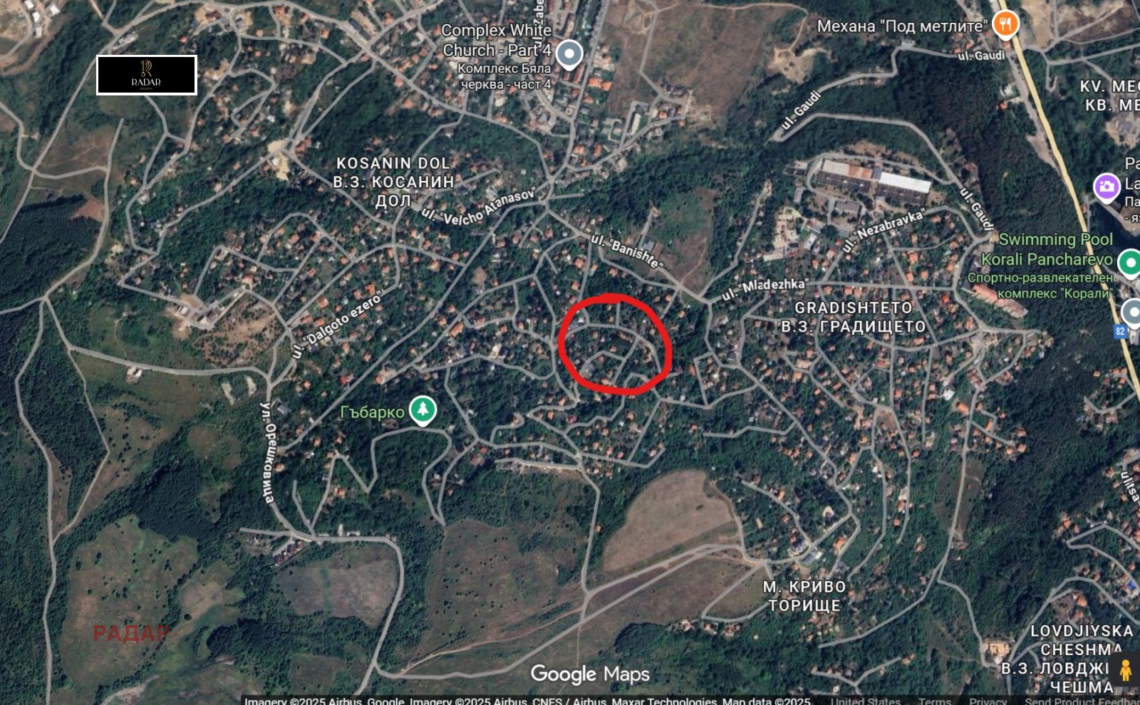 Продава ПАРЦЕЛ, гр. София, с. Панчарево