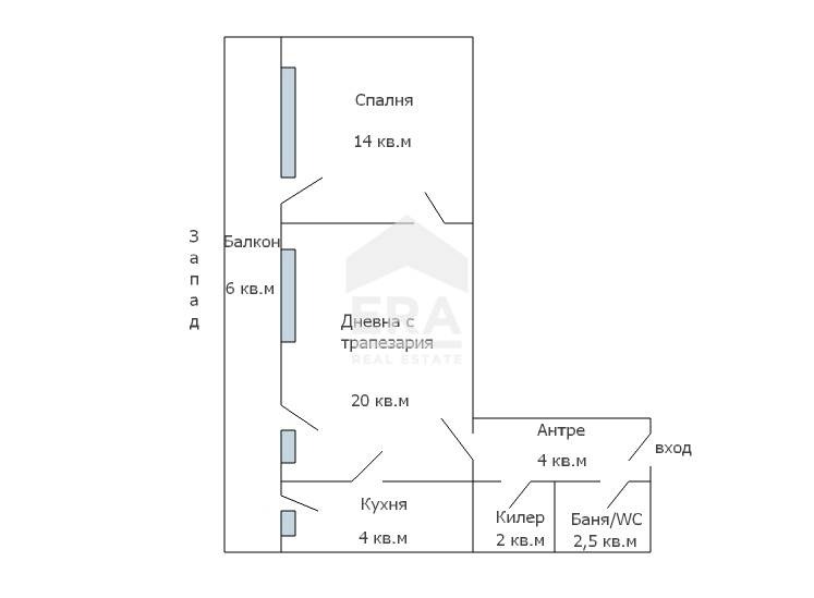 Продаја  1 спаваћа соба Варна , Бриз , 72 м2 | 89405730 - слика [14]