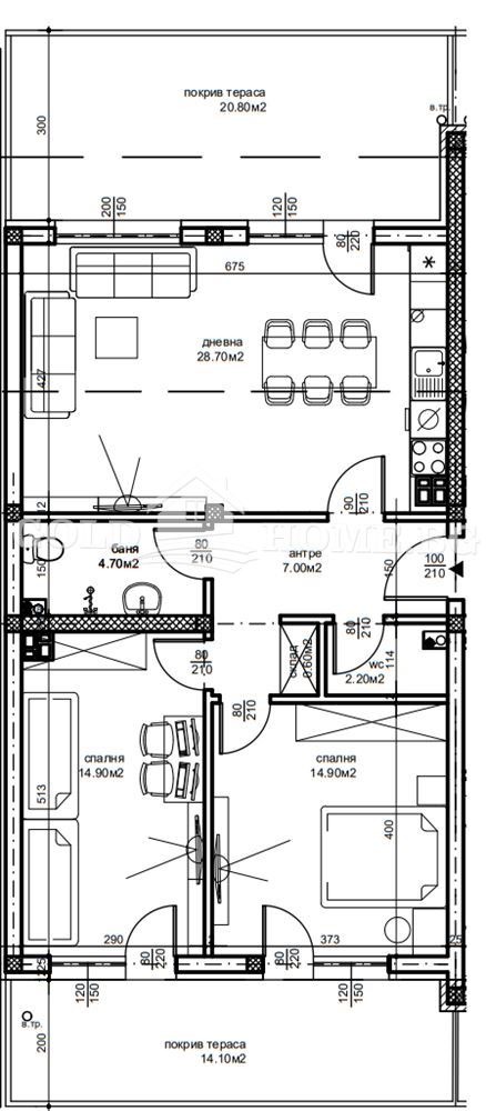 Продава 3-СТАЕН, гр. Пловдив, Беломорски, снимка 6 - Апартаменти - 52707148