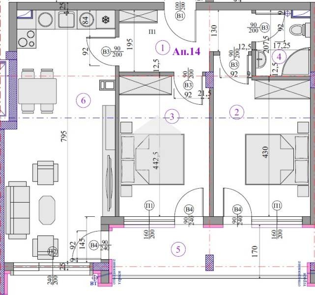 Продава 3-СТАЕН, гр. София, Малинова долина, снимка 8 - Aпартаменти - 47533611