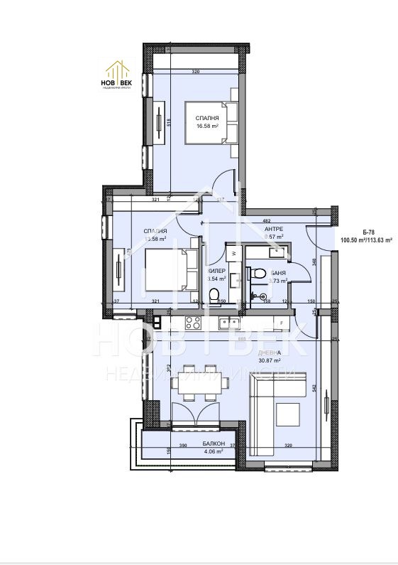 En venta  2 dormitorios Varna , Vladislav Varnenchik 1 , 113 metros cuadrados | 49752941 - imagen [5]