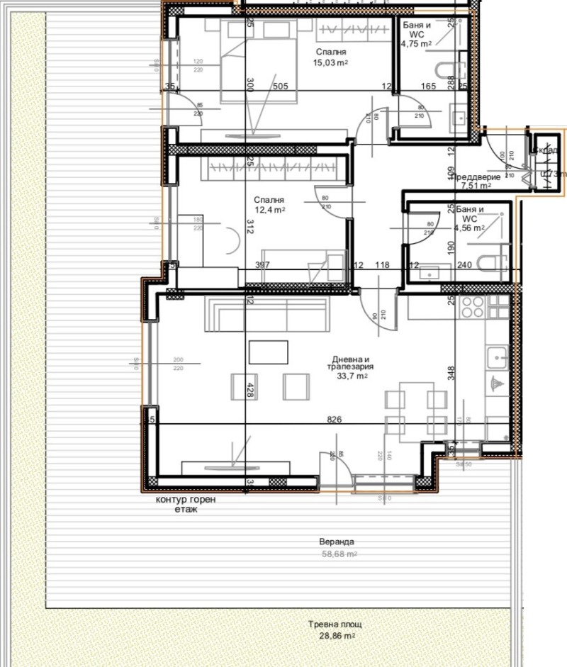 Продава  3-стаен град Пловдив , Остромила , 150 кв.м | 39659131
