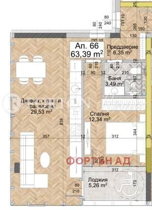 Продава 2-СТАЕН, гр. София, Люлин 2, снимка 4 - Апартаменти - 54830391