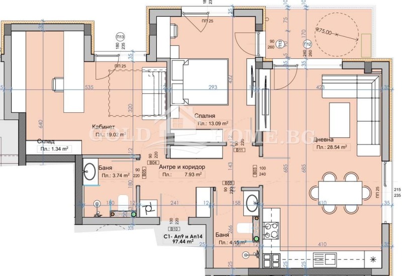 De vânzare  2 dormitoare regiunea Plovdiv , Marcovo , 100 mp | 86225218 - imagine [3]