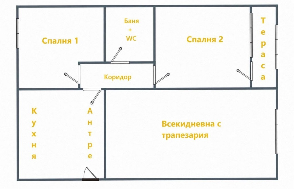 Продава 3-СТАЕН, гр. Кърджали, Възрожденци, снимка 17 - Апартаменти - 55957160