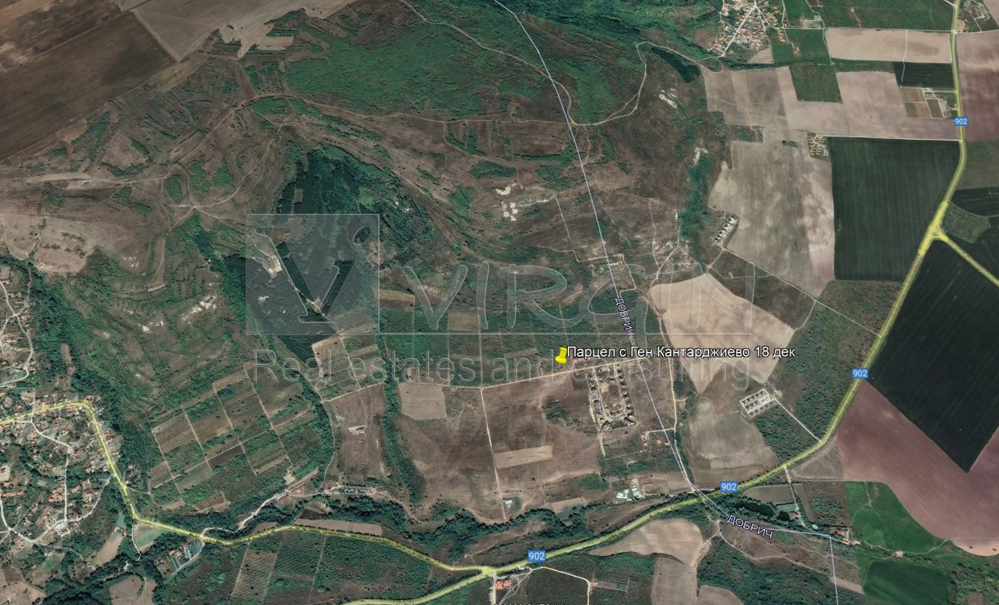 Продава ПАРЦЕЛ, с. Генерал Кантарджиево, област Варна, снимка 2 - Парцели - 42496032