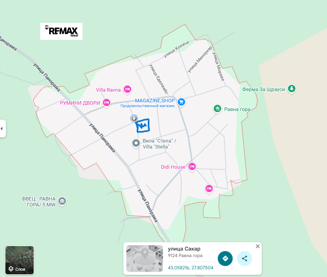 Продава ПАРЦЕЛ, с. Равна гора, област Варна, снимка 2 - Парцели - 53431772