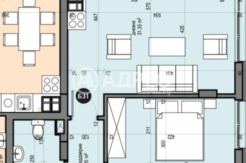 Eladó  2 hálószobás Sofia , Ljulin 5 , 88 négyzetméter | 39599416