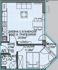 Продава  2-стаен град София , Обеля 2 , 60 кв.м | 41802591 - изображение [4]
