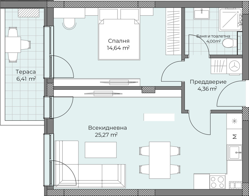 Продава  2-стаен град Пловдив , Остромила , 73 кв.м | 88130691 - изображение [3]