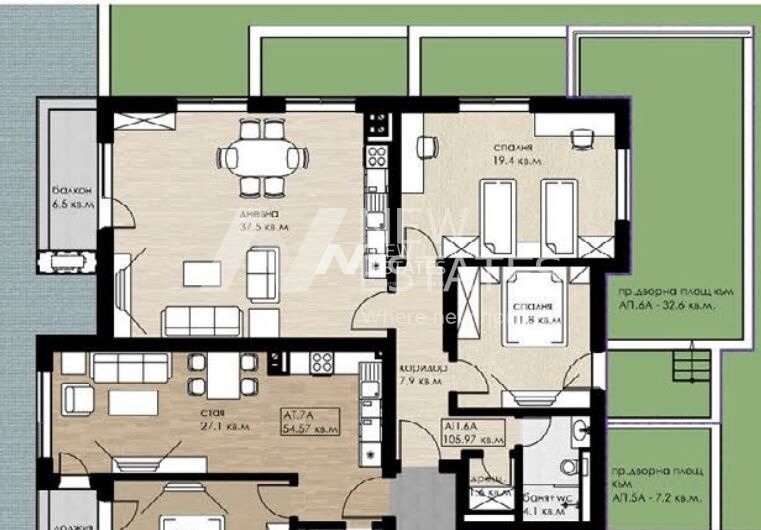 Продава 3-СТАЕН, гр. София, Дружба 2, снимка 7 - Апартаменти - 55404895