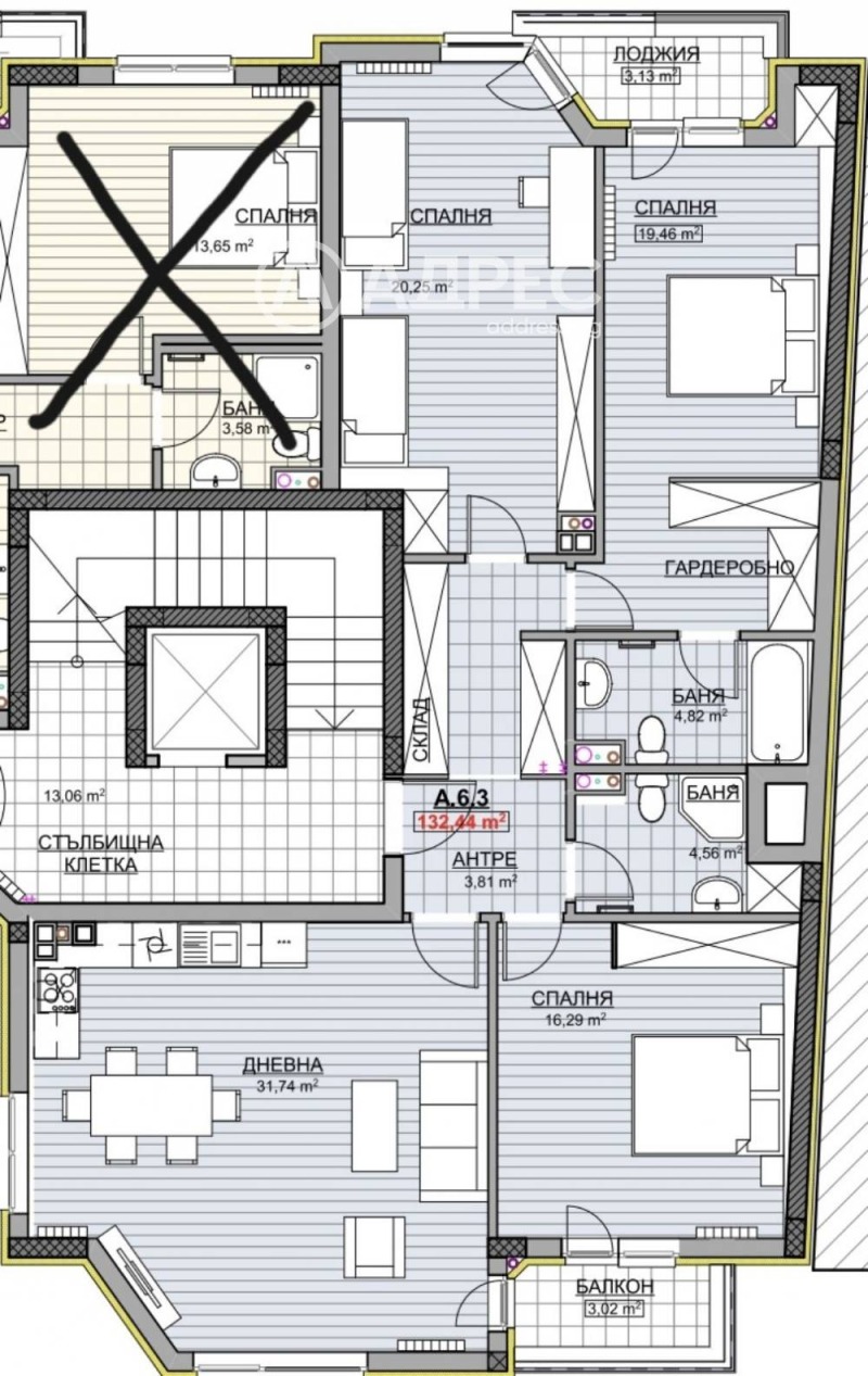 À venda  Mais de 3 quartos Sofia , Krasno selo , 159 m² | 43945574 - imagem [4]