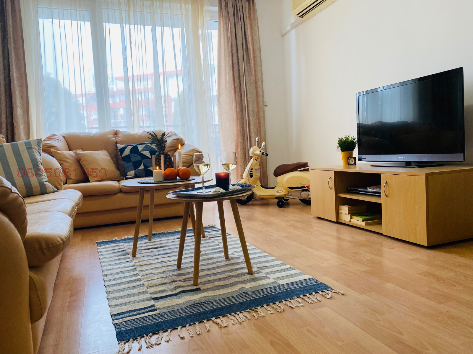 Продава 2-СТАЕН, гр. Свети Влас, област Бургас, снимка 10 - Апартаменти - 56220676