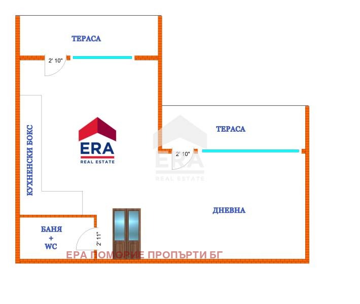 Na prodej  Studio oblast Burgas , Ravda , 41 m2 | 74328553 - obraz [6]