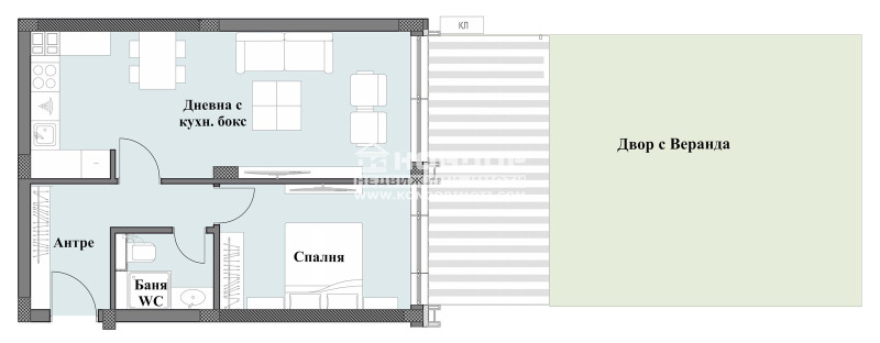 На продаж  1 спальня Пловдив , Център , 119 кв.м | 68727571 - зображення [4]