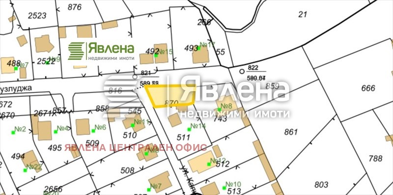 À vendre  Parcelle Sofia , Filipovtsi , 353 m² | 10849502 - image [2]
