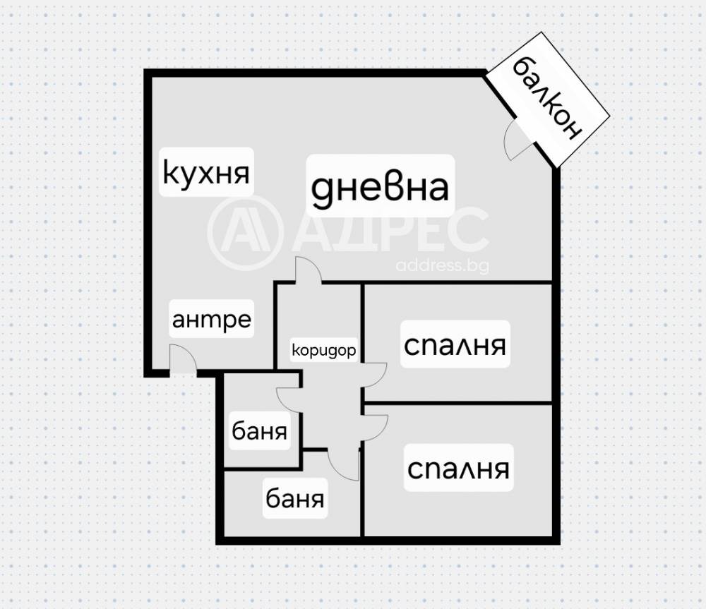 Продава 3-СТАЕН, гр. София, Хиподрума, снимка 4 - Апартаменти - 55626936
